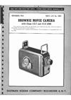 Kodak Brownie Movie 8 manual. Camera Instructions.